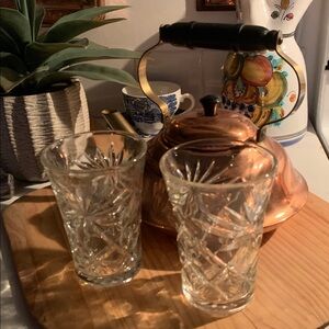 (2) 1950’s 4.25” Star Of David By Anchor Hocking
QualitySipping Vessels